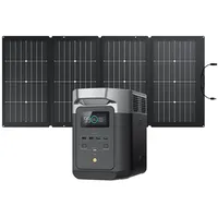 EcoFlow DELTA 2 Bundle - 2.400 Watt / 1.024 Wh + 220W Solarmodul by