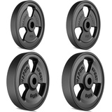 Marbo Sport Tri-Grip gummierte Guss Hantelscheiben-Set Gewichte mit ø30/31 mm Bohrung 30 kg / 2x5kg