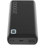 Cellular Line Cellularline PBESSENCEIT20000K Powerbank 20000 mAh Li-Ion Schwarz