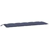 vidaXL Gartenbank-Auflagen 2 Stk. Marineblau 180x50x7 cm Oxford-Gewebe