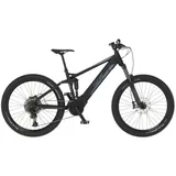 Fischer Montis 6.0I Mountainbike (Laufradgröße: 27,5 Zoll, Rahmenhöhe: 44 cm, Unisex-Rad, 504 Wh, Schwarz)