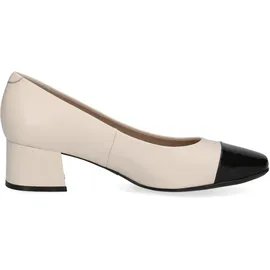 CAPRICE Da.-Pumps für Damen, weiß, Größe 37 EU