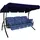 Angerer Comfort Santorin blau 3-Sitzer