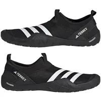 adidas Terrex Jawpaw Slip On H.Rdy Sandals, Core Black/FTWR White/Silver Met, 36 2/3 EU