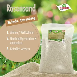 verdurmax® 25 kg VERDURMAX® Premium Rasensand 0,3 - 1,5 mm
