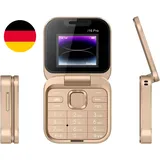 Cuifati 2G-Klapphandy Für Senioren, Dual-Bildschirme, Große Tasten, Laute Lautst