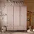 lookway Kleiderschrank  BABUSHKA  dreitürig  Buche  massiv  rosa