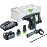 Festool KHC 18 EB-Basic Akku Kombihammer 18 V 2,6 J SDS-Plus Brushless + 1x Akku 5,0 Ah + Ladegerät + Systainer