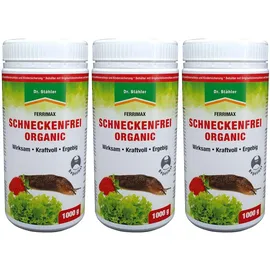 schopf dr. stähler FERRIMAX Schneckenfrei ORGANIC 1 kg x 3