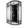 AcquaVapore Dusche Duschkabine D30-73M2R-EC Duschtempel Sauna 80x120 cm MIT 2K Scheiben Versiegelung