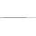 Pferd Kettensägenfeile DIN 7262 Länge 200 mm Querschnitt 4 mm