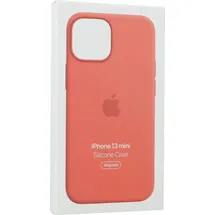 Apple iPhone 13 mini Silikon Case mit MagSafe pink pomelo