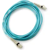 HP HPE Networking LC/LC OM3 2 Multimode-Glasfaserkabel, 0,5m (AJ833A)