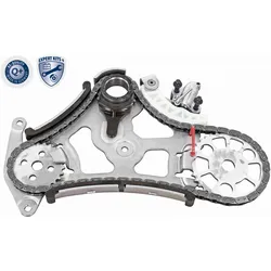 VAICO Kettensatz, Ölpumpenantrieb mit Kettenspanner für BMW 3 1 X6 V20 3918