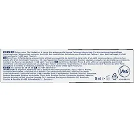 Oral-B 3D White Luxe Charcoal Whitening Zahnpasta 75 ml