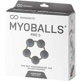 MYOBALLS Unisex – Erwachsene Pro 5 Gymnastikball, schwarz, 5