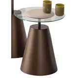 JVmoebel Moderner Glas-Beistelltisch Designer Wohnzimmer Möbel,