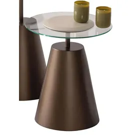 JVmoebel Moderner Glas-Beistelltisch Designer Wohnzimmer Möbel,