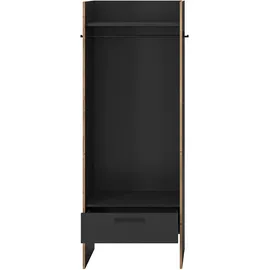 Home Affaire MUSTA Dielenschrank 70x37x190 grau