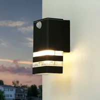 Licht-Erlebnisse Außen Wandleuchte mit Bewegungsmelder