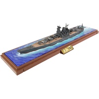 Forces of Valor 1:700 JPN Schlachtschiff Yamato 1945 - Standmodell, Modellbau, Diorama Modell, Militär Modellbau, Militär Boot Modell, Schiff Standmodell, Marineblau Grau