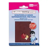 Veloflex Dokumentenhülle Document Safe®ePass Schutzhülle rot 10,0 x 13,5 cm, 1 St.