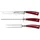 Berkel Elegance Red Roast-Set 3-tlg. Allzweckmesser 1 cm rot