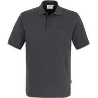 Hakro Pocket-Poloshirt Mikralinar® anthrazit, XL