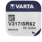 Varta 317, Varta V317, SR62, SR516SW Knopfzelle für Uhren etc.