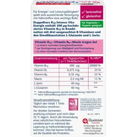 Queisser Aktiv B12 Intense 450 mg Vita-Energie Trinkfläschchen 18 St.