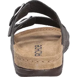 ROHDE Damen Pantolette Schnalle Rodigo-D 5872, Größe:41 EU, Farbe:Grau - Grau - 41