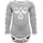 hummel hmlFLIPPER langarm Baby-Body grey melange 80