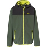 Jack Wolfskin - Softshelljacke Fourwinds in thyme green, Gr.140