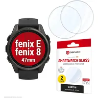Displex Unzerbrechliches Smartwatch Glass für Garmin fenix E/fenix 8 (47mm)