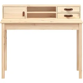vidaXL Schreibtisch 110x50x93 cm Massivholz Kiefer