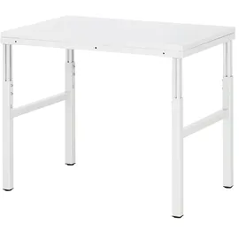 Rau Arbeitstisch Melamin 1000x700x650-1000mm grau