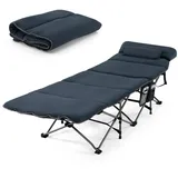 Costway Campingbett mit Matratze