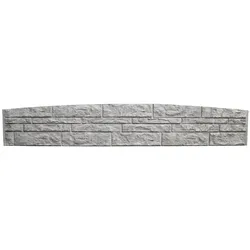 MR-Shop Betonzaun Standard Felsbogen Motiv