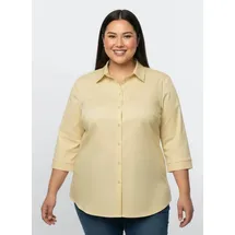 Sieh an! Bluse in vanillegelb 50