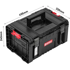 QBRICK Box mit herausnehmbaren Organizern