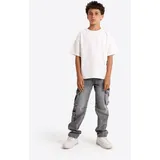 solang Regular-fit-Jeans Grau 104