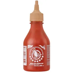 Flying Goose Sriracha Chili Sauce mit Knoblauch ohne MSG 200