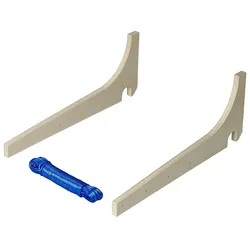ProPlus 362107V01 Wäscheleinenhalter für vertikale Rangiergriffe 3 teilig Camping