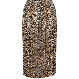 Betty Barclay Maxirock Damen Animalprint Beige/Schwarz 44