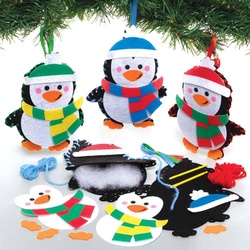 Pinguin Nähsets (pro Set 3) Bastelaktivitäten zu Weihnachten