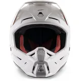 Alpinestars S-M5 Solid Motocross-Helm - Weiß - L