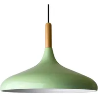 Bamyum Champion 1-flg. Ø35 cm rund Holz minzgrün