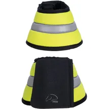 HKM Reflective Hufglocken Neon Gelb Vollblut