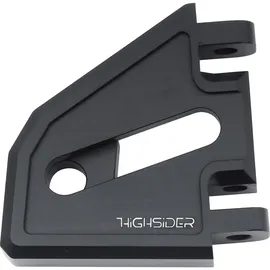 Highsider CNC Alu Lampenhalter EXTEND für Gabel 65 mm längenverstellbar Schwarz