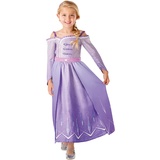 Rubie's Offizielles Disney Frozen 2, Elsa Deluxe Prologue Kleid, Kinderkostüm, Größe S Alter 3-4 Jahre